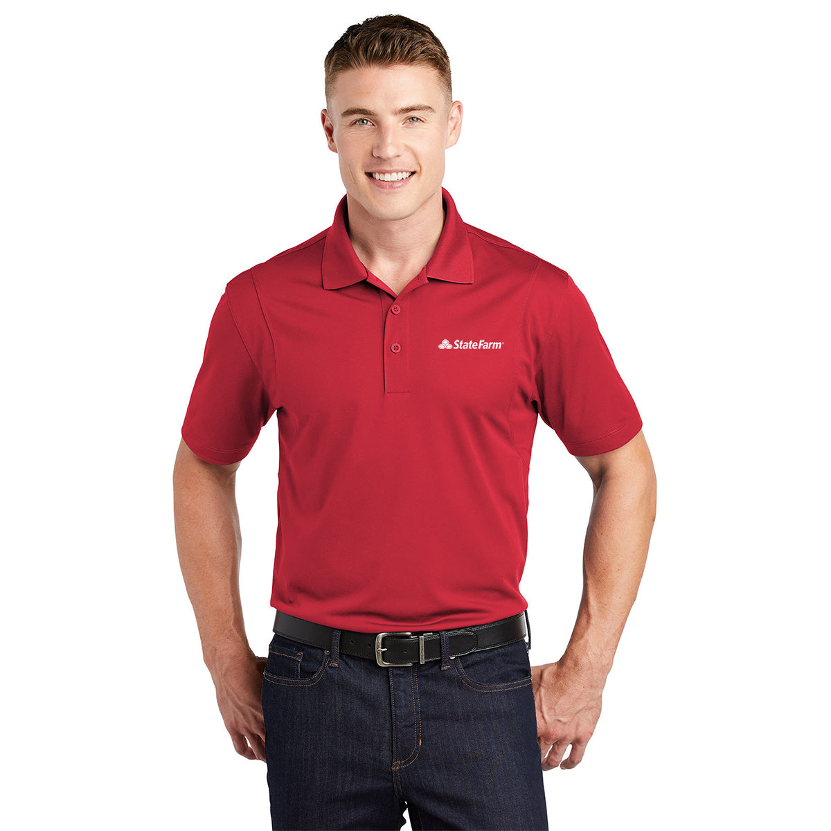 Men's Performance Polo – State Farm - Wallace Graphics