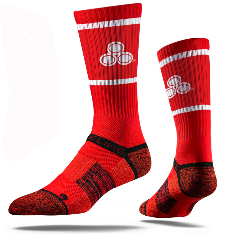 Premium Athletic Crew Socks - 3 PK