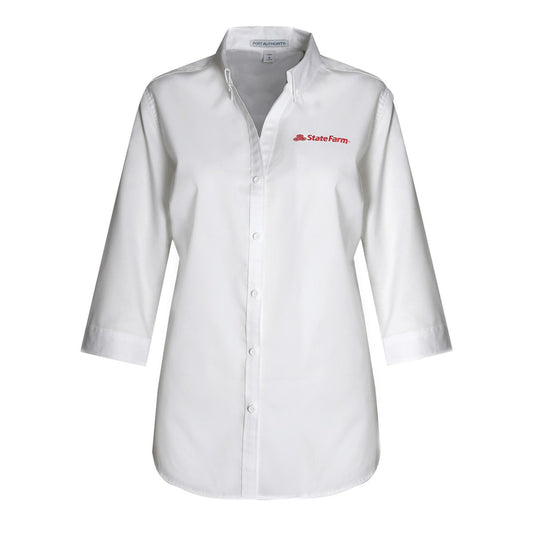 Women's 3/4 Sleeve Twill Shirt