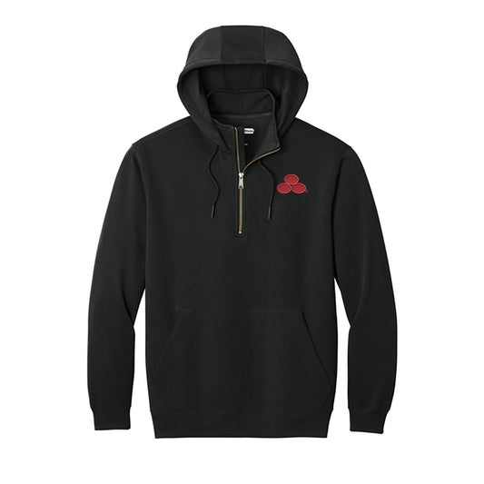 CornerStone® Tough Fleece 1/4-Zip Hoodie