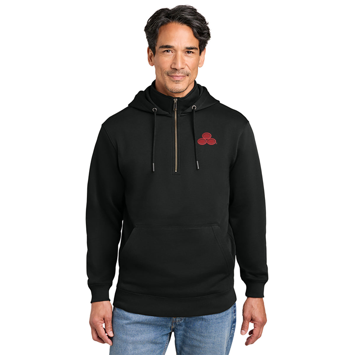 CornerStone® Tough Fleece 1/4-Zip Hoodie