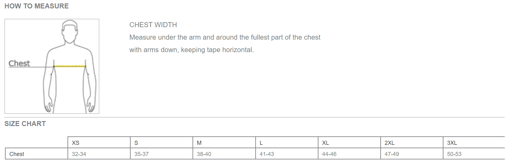 Size Guide