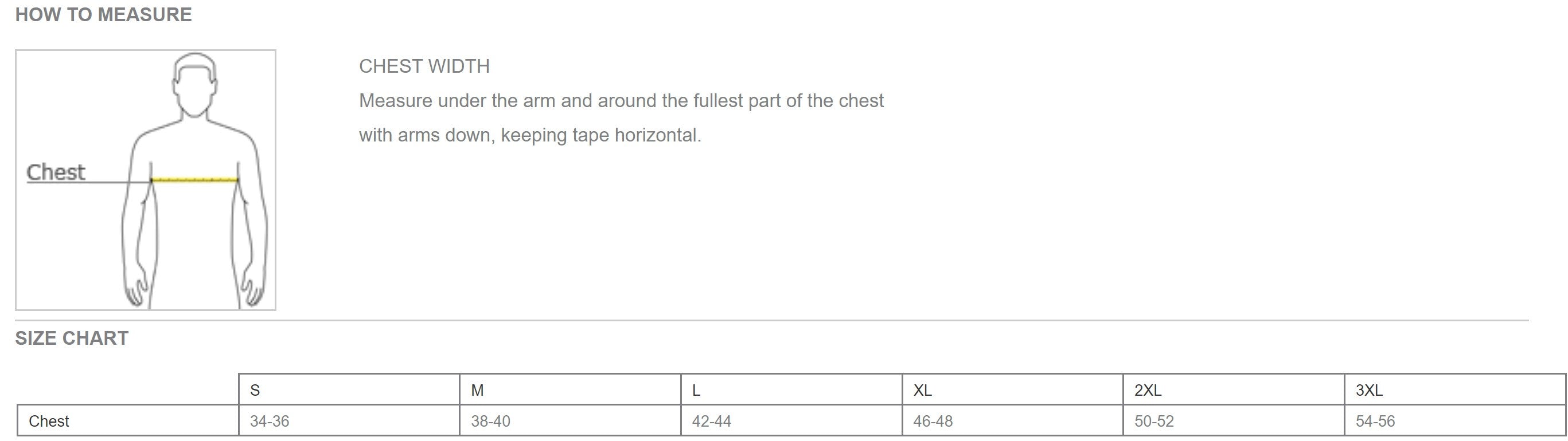 Size Guide