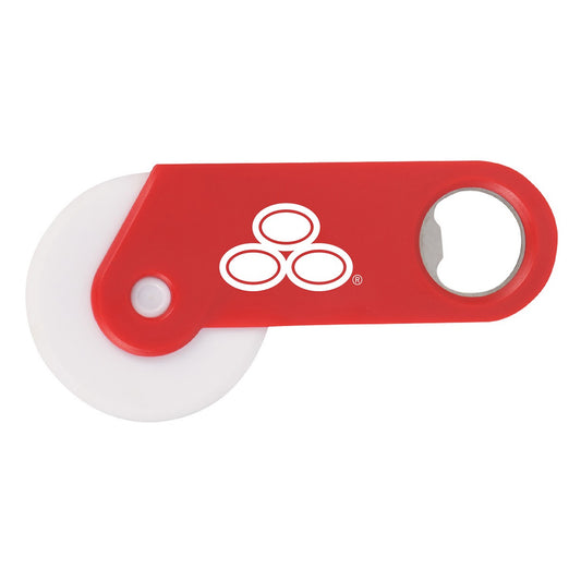 Pizza Cutter with Bottle Opener