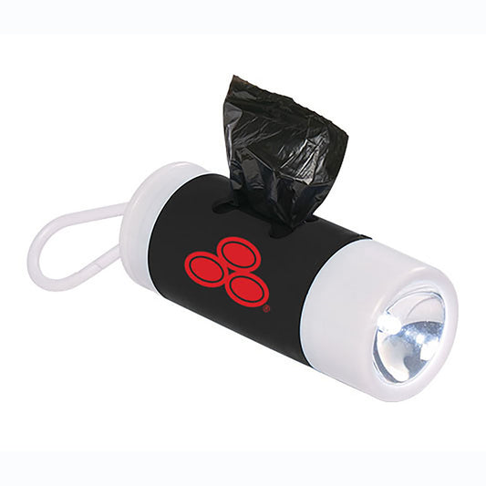 Pet Bag Dispenser with Flashlight