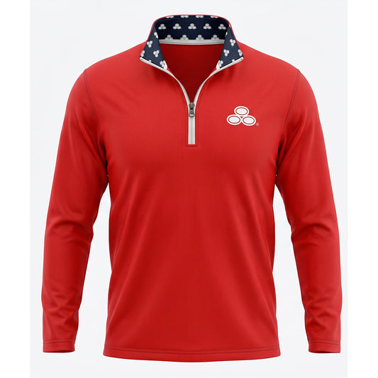Patriotic 1/4 Zip Pullover